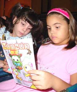Expresan escolares solidaridad con la niña Ivette